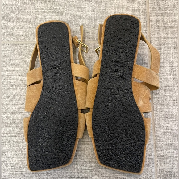 Zara Square Toe Sandal - Picture 2 of 3